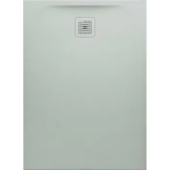 Sprchová vanička LAUFEN PRO Sprchová vanička, obdélníková, s odtokem na kratší straně, materiál Marbond 1100x800, Light grey - H2129540770001