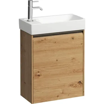 Nábytek LAUFEN MEDA Skříňka pod umyvadlo 460, 1 dvířka, pro umyvadlo H815114 435x220, Divoký dub - H4215510112671