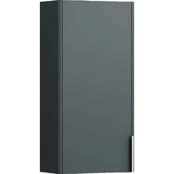 Nábytek LAUFEN BASE Střední skříňka, závěsy dvířek vlevo (bočnice korpusu s radiusem) 350x185, Šedá traffic - H4026011102661
