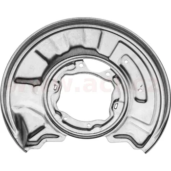 Brzdový kotouč Ochranný plech proti rozstřikování, brzdový kotouč VAN WEZEL 3091373