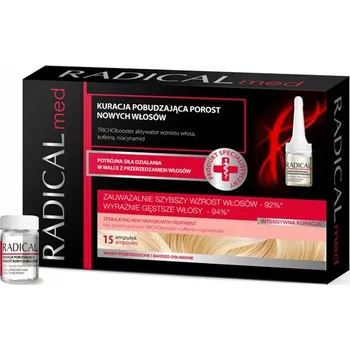 Vlasová regenerace Radical Med kúra pro růst vlasů s trojím účinkem 15 x 5 ml