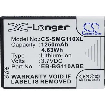 Baterie pro mobilní telefon Baterie Cameron Sino CS-SMG110XL za Samsung EB-BG110ABE - neoriginální