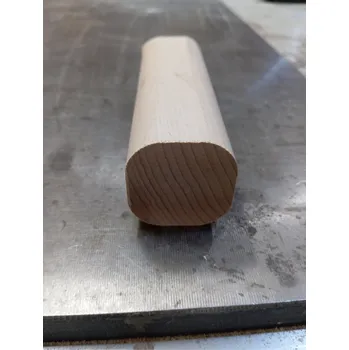 Madlo do koupelny Ntrid Madlo - Buk 45mm (R16 rohy) Velikost: 80cm