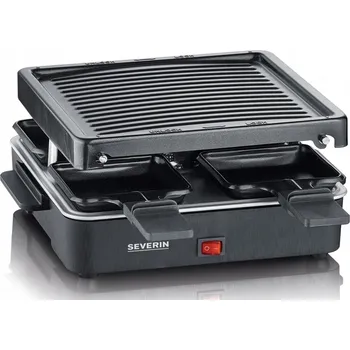 Kuchyňský gril Elektrický raclette gril Severin RG 2370 stříbrný/šedý 600 W