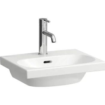 LAUFEN LUA Umývátko, broušená spodní část 450x350, Bílá - H8160800001421