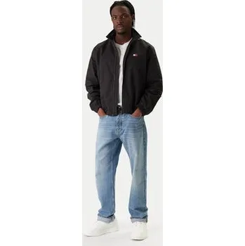 Tommy Jeans Bunda pro přechodné období Essential DM0DM22720 Černá Regular Fit M