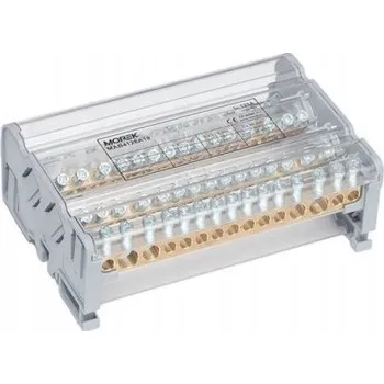 Rozvaděč MOREK Rozvodný blok - rozdělovač MOBLOCK 4-pólový MAB4126A18