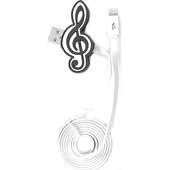 Datový kabel Kabel CARPISA USB - Apple Lightning 0,22 m bílý