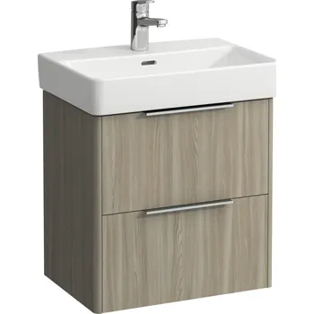 Koupelnový nábytek LAUFEN BASE Skříňka pod umyvadlo, 2 zásuvky, pro umyvadlo H818958 (compact) 520x360, Světlý jilm - H4021521102621