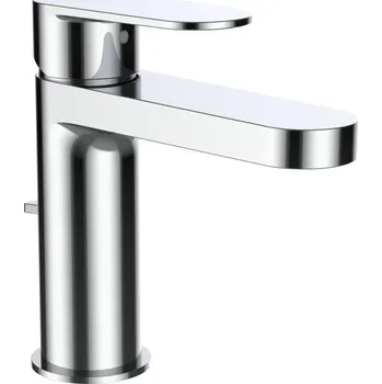 Vodovodní baterie LAUFEN NEJA Umyvadlová stojánková páková baterie, pevný výtok 120 mm, s výpustí, chrom 156x161, - H3115110041111