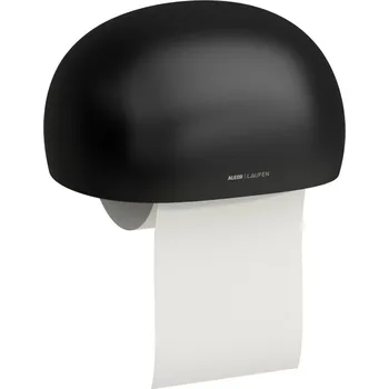 LAUFEN ILBAGNOALESSI Držák toaletního papíru 185x150, Černá mat - H8709707168991