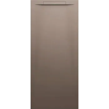 Sprchová vanička LAUFEN PRO S Sprchová vanička, obdélníková, s lineárním odtokem na kratší straně, materiál Marbond 1700x750, Caffè matná se strukturou - H2111861290001