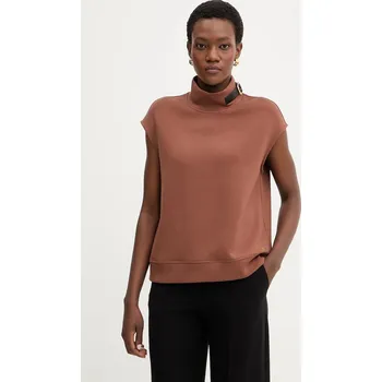 Dámské oblečení Halenka Karl Lagerfeld B1W20011 hnědá 88X, vel. S