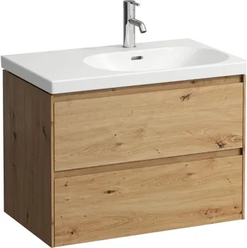 Nábytek LAUFEN LANI Skříňka pod umyvadlo, se 2 zásuvkami, pro umyvadlo H817085 735x450, Divoký dub - H4035821122671