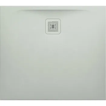 Sprchová vanička LAUFEN PRO Sprchová vanička, obdélníková, s odtokem na delší straně, materiál Marbond 900x800, Light grey - H2149500770001