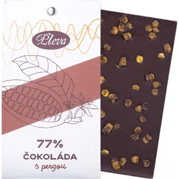 Čokoláda Hořká čokoláda s pergou 77%