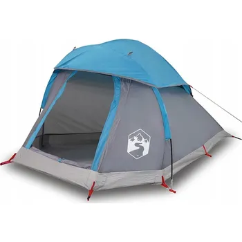 Stan Kempingový stan kopule pro 1 osobu modrý nepromokavý