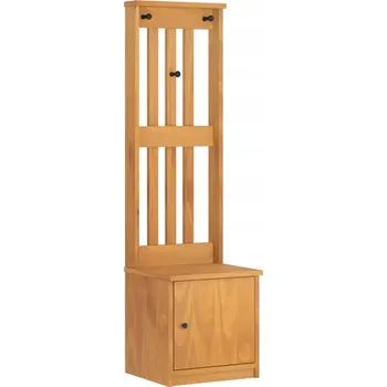 Předsíňová stěna Předsíňový strom SANDNES 45x40x159,5 cm Borovicový masiv