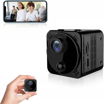 IP kamera MINI KAMERA DISKRÉTNÍ PŘENOSNÁ FULL HD IR DETEKCE POHYBU VZDÁLENÝ NÁHLED