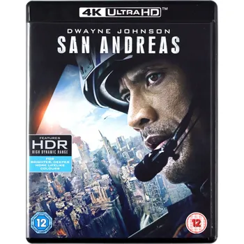 Blu-ray film San Andreas Blu-ray 4K disk