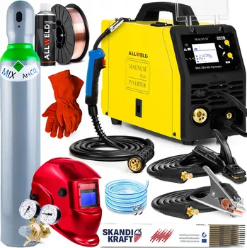 Svářečka Svářečka MIGOMAT MAGNUM MIG 204 ALU SYNERGIE MMA TIG HLINÍK 200A 230V