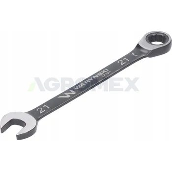 Klíč Očkoplochý klíč s ráčnou 21 mm, 72 zubů Waryński