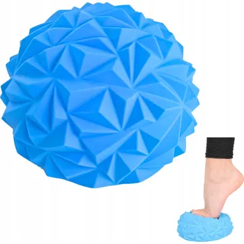 Masážní míček Masážní polokoule Ježek na nohy ENERO FIT Rehabilitace Senzorika 17 CM