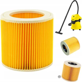 vodní filtr Filtr do vysavače Kärcher Model WD3, WD4 filtrační vložka 12x11,5 cm