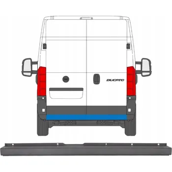 Nárazník Zadní nárazník pro Peugeot Boxer 2006-2014