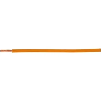 elektrický kabel Instalační vodič H05V-K (LgY) 0,75 oranžový /100m/