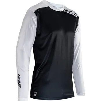 Motorová koloběžka LEATT MTB ENDURO 4.0 JERSEY WHITE/BLACK VELIKOST M