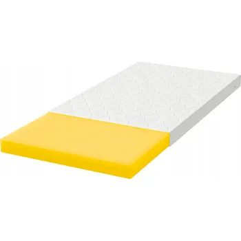 Matrace Pěnová Matrace 180x200 hypoalergenní 10 cm s prošívaným potahem H3 LUNA