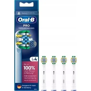 Elektrický zubní kartáček ORAL-B NÁHRADNÍ HLAVICE PRO Hloubkové čištění NĚMECKÉ 4ks