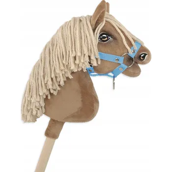 Hobby horsing Ohlávka pro koně Hobby Horse A4 - modrá