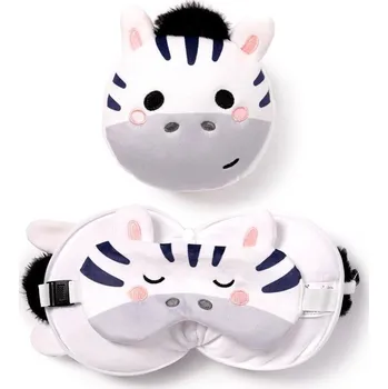 Polštář Zebra polštář + potápěčské brýle plyšová hračka