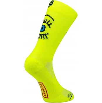 Dámské ponožky Běžecké ponožky EYE_YELLOW-4-XS