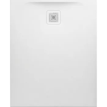 Sprchová vanička LAUFEN PRO Sprchová vanička, obdélníková, s odtokem na kratší straně, materiál Marbond 1000x800, Bílá - H2109510000001