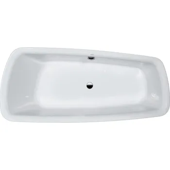 Vana LAUFEN PALOMBA COLLECTION Vana, s konstrukcí, výška okraje vany 20 mm, sanitární akrylát, (kromě 620 a 621), 170 l 1800x800, Bílá - H2428010000001