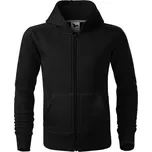 MALFINI Dětská mikina Trendy Zipper - Černá | 134 cm (8 let)