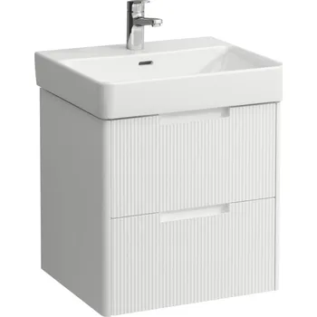 Koupelnový nábytek LAUFEN JUNA Skříňka pod umyvadlo, 2 zásuvky, pro umyvadlo PRO S H810962 / PRO X 810862 520x445, Bílá mat - H4114621092601