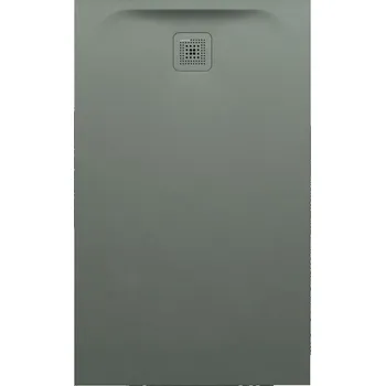 Sprchová vanička LAUFEN PRO Sprchová vanička, obdélníková, s odtokem na kratší straně, materiál Marbond 1300x800, Betonově šedá - H2159550790001