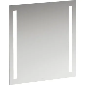 Zrcadlo LAUFEN LANI Zrcadlo 650 mm, vertikální LED osvětlení, bez rámu, IP 44, 4000 K, pro externí vypínač 650x30, no colour - H4038531121441