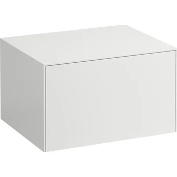 Nábytek LAUFEN SONAR Skříňka pod umyvadlo 600, s 1 zásuvkou, bez výřezu 575x455, Bílá mat - H4054000341701