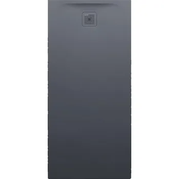 Sprchová vanička LAUFEN PRO Sprchová vanička, obdélníková, s odtokem na kratší straně, materiál Marbond 1600x750, Antracit - H2139550780001