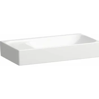 LAUFEN MEDA Umývátko s armaturní deskou vlevo, pro skříňku H421551 460x235, Bílá - H8151140001121
