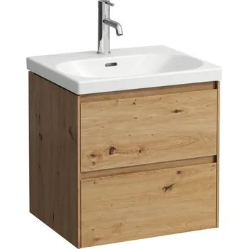 Koupelnový nábytek LAUFEN LANI Skříňka pod umyvadlo, se 2 zásuvkami, pro umyvadlo H810082 535x440, Divoký dub - H4035221122671