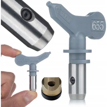 Stříkací pistole TRYSKA STŘÍKACÍ PISTOLE ROSFIX UltraHeavy 655 PRO ŠPACHTOVÉ HMOTY, HLADÍTKA A HUSTÉ MATERIÁLY