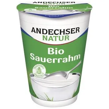 Andechser Natur Zakysaná smetana 200g bio BIO VEGETARIAN Množství: 1 ks