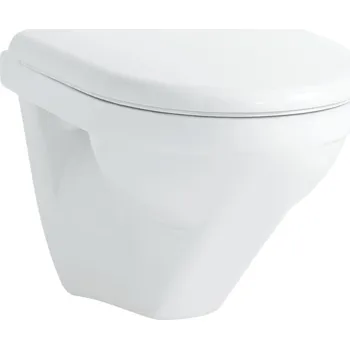 Klozet LAUFEN MODERNA/MODERNA R Závěsný klozet Compact, hluboké splachování 490x360, Bílá - H8205430000001