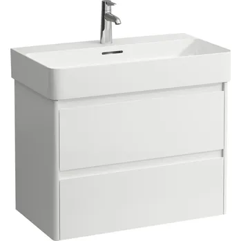 Koupelnový nábytek LAUFEN BASE 2.0 Skříňka pod umyvadlo, 2 zásuvky, pro umyvadlo VAL H810285 720x400, Bílá lesklá - H4114021082611